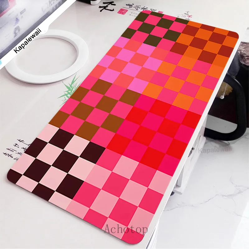 Geometric Large Mouse Mat Mousepad Colourful Art Big Mousepads Rubber Keyboard Rugs Table Carpet Desk Mat XXL Mouse Pads 900x400