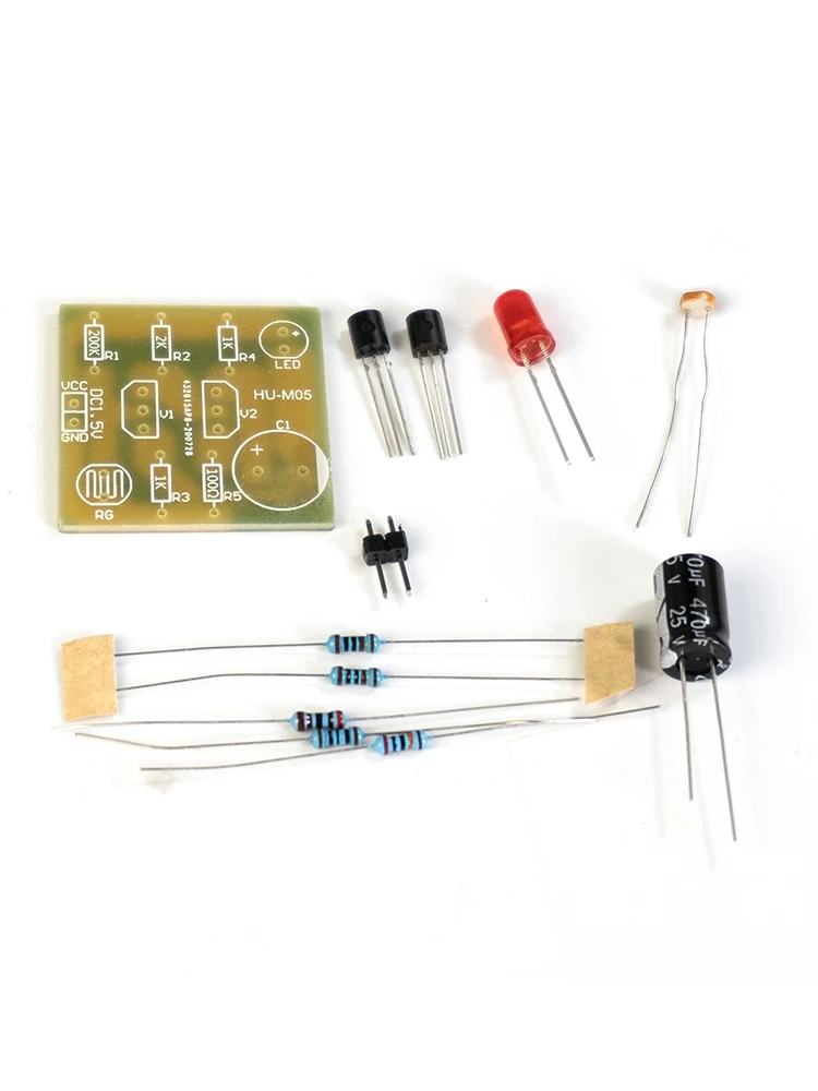 Kit de luz piscante LED de baixa tensão HU-M05 Módulo de circuito DIY