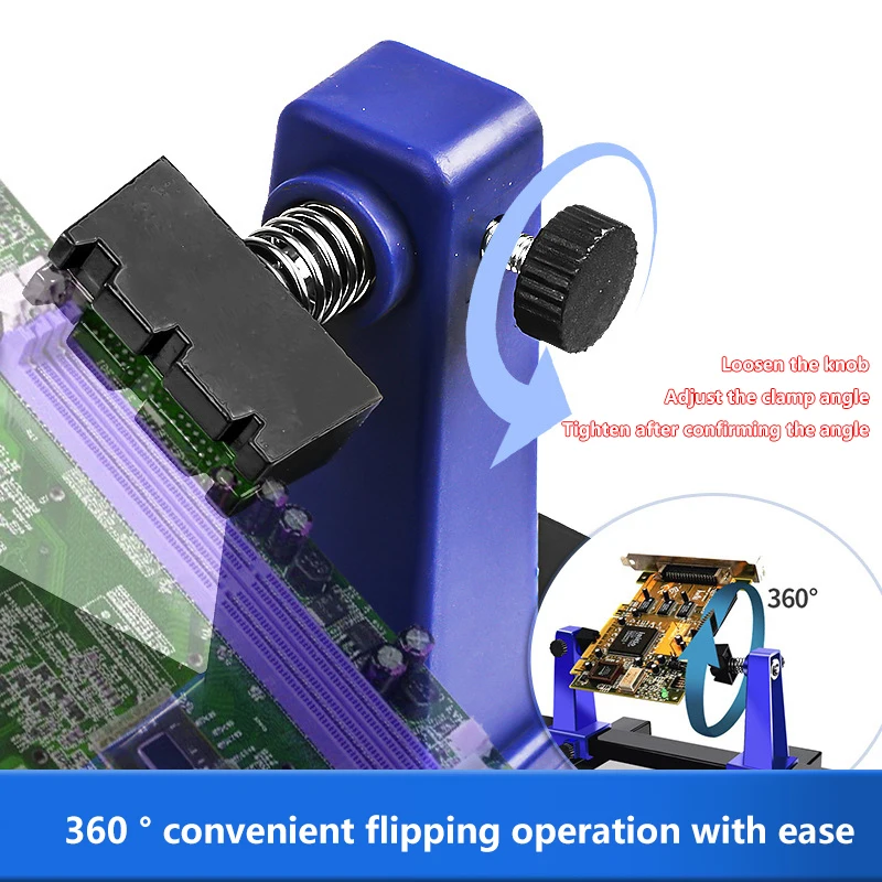 360°MainBoard Circuit Board Maintenance Holder Multiple Specifications Circuit Board Welding Repairing Disassembly Fixture