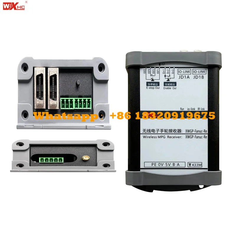 CNC Machine Tool 6 Axis Wireless Manual Pulse Generator Real Time Display the Workpiece's coordinate Special for FANUC system