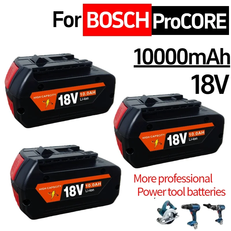 

Replacement Bosch 18V tool battery GAL4.0Ah 5.0Ah 6.0Ah lithium-ion rechargeable battery suitable for Bosch 18V GSB power tools