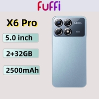 FUFFI X6 Pro mobile phone 2 RAM 32GB ROM 5.0inch Smartphones Android 2+8MP Camera suitable for Google Play Store Dual SIM