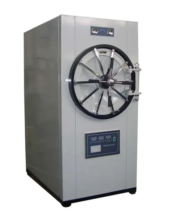 200L pressure steam sterilization equipment horizontal cylindrical sterilizer autoclave