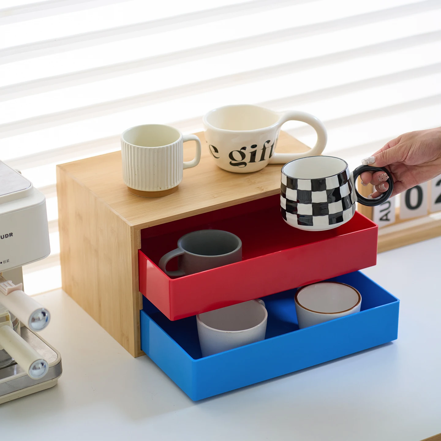 

【Zhubai Home】home furnishings storage tools Drawer cup storage box