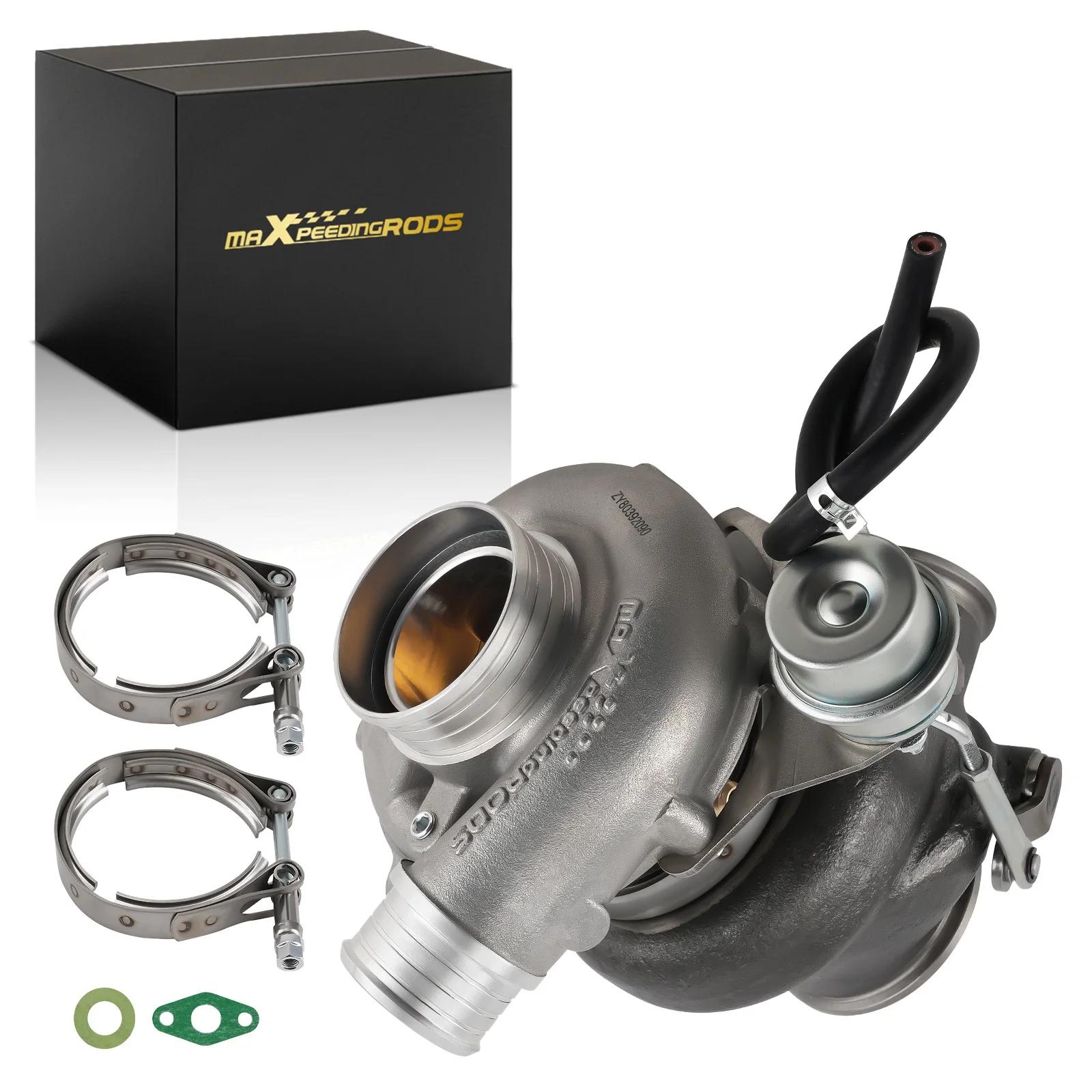 

New Billet Turbocompressore 350-660HP Twin Ball Bearing 1.4-3.0L V-Band 54mm NEW