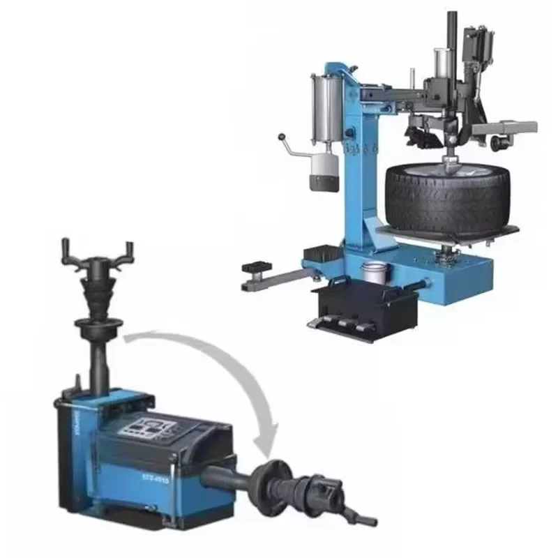 SFW Certificate Tricar Mobile Workshop Pneumatic Tire Changer Machine Combo for Roadside Assistance Tyre Changer and Balance