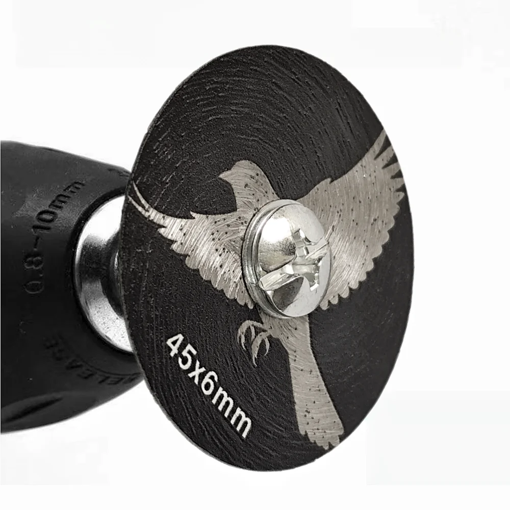 Ultradünne Mini-Diamanttrennscheibe für Fliesen, Keramik, Porzellan, Präzisionsschnitt mit Rundem Schaft, Diamant-Fliesensägeblatt 45mm – Detail 1
