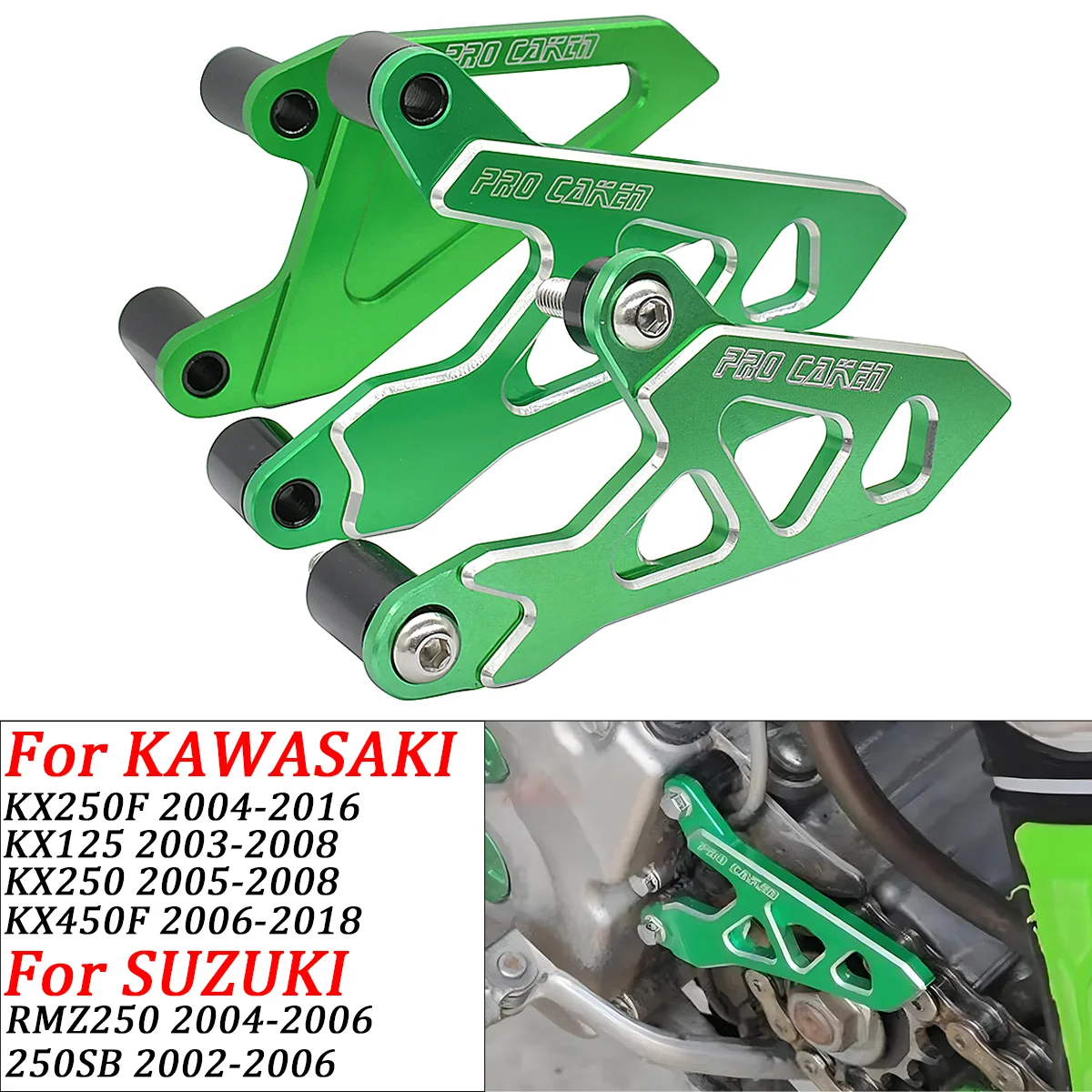 

Dirt Bike Motorcycle Accessories Front Sprocket Cover Chain Protector Guard For KAWASAKI KX125 KX250 KX250F KX450F2003-2019 2021