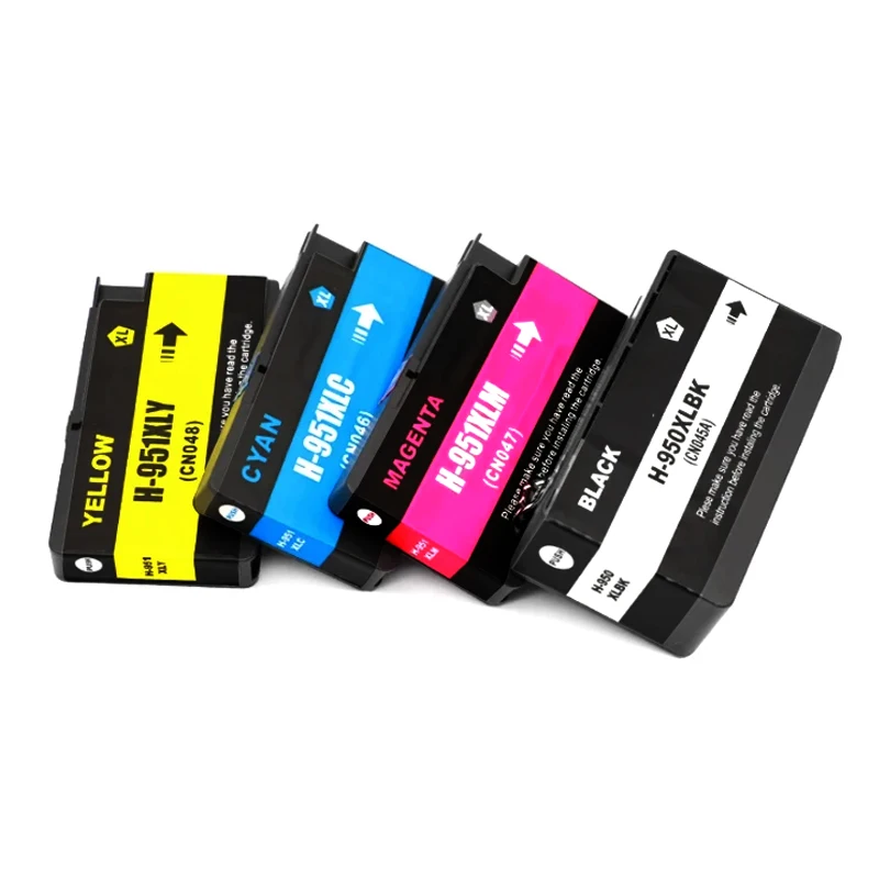 950XL 951XL ink cartridge For HP Officejet Pro 8100 8600 8610 8615 8620 8625 8630 251dw 276dw For HP 950 951 full with Dye ink