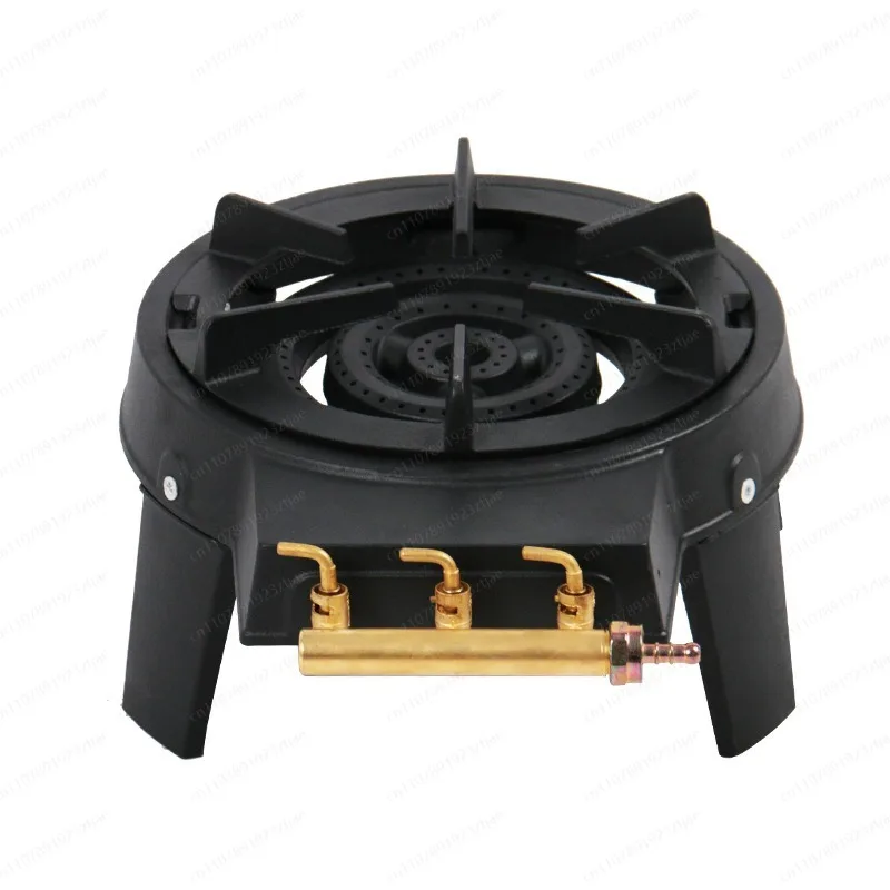 Windproof High Output Portable Propane Stove, Single Burner Camping Cooktop for Hiking Picnic & Outdoor Cooking