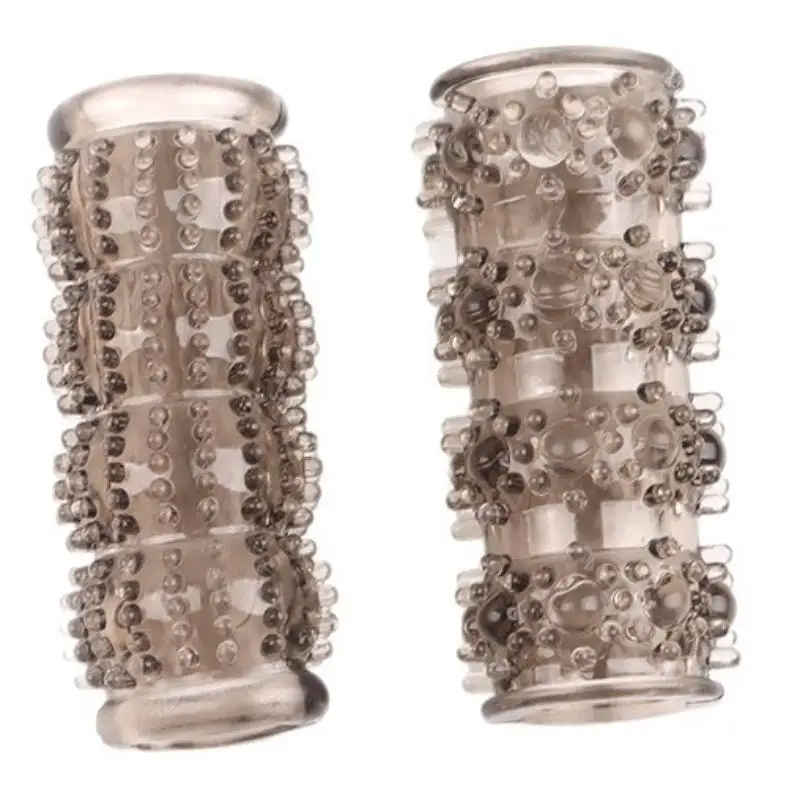 handy2 Pcs/set Crystal Cock Ring Penis Ring Large Grain Invisible Penisring Sex Toys For Men Delay Ejaculationgoods
