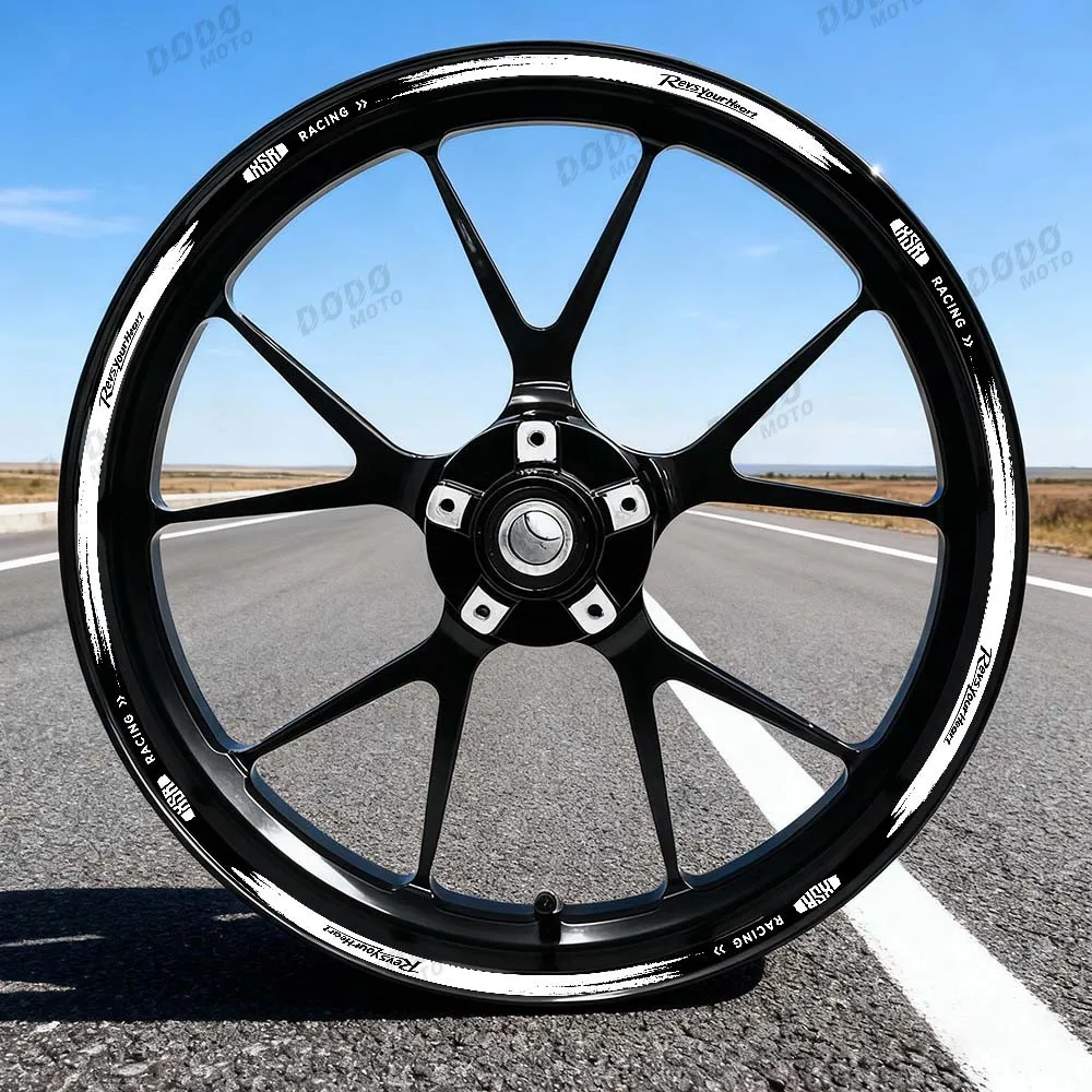 17 Inches Reflective Wheel Sticker For XSR 125 155 700 900 xsr900 Tire Stripe Rim Motorcycle Accessory Vinyl Set Decals Suitable