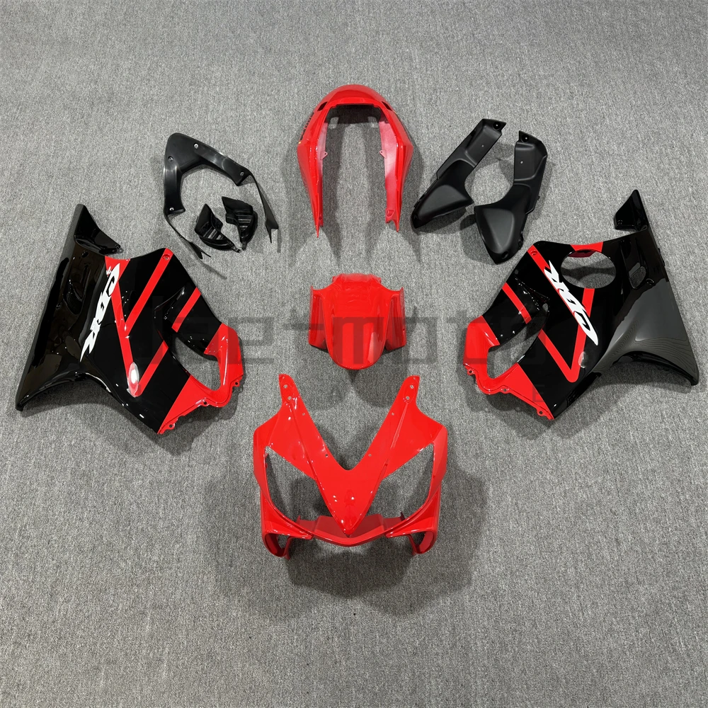 For CBR600 F4I 2004 2005 2006 2007  CBR600 2004-2007 Injection ABS Plastics Full Fairings Kit Mold Replace Accessories Black red