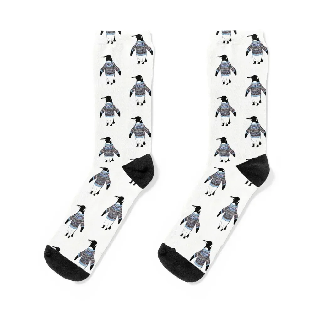 

Penguin Socks designer brand New year's Women Socks Men's