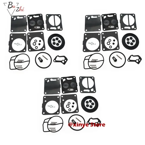 Kit de reconstrucción de carburador para Yamaha 1100 Wave Raider Wave Venture Triple Carb 650 700 760 1100 1200 Waverunner 701 LS2000 TS640