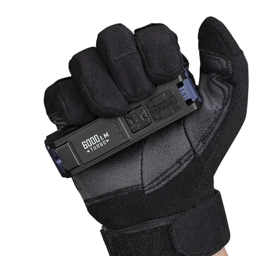 IMALENT BL70 مصباح EDC قوي 6000 لومن مصباح يدوي XHP70 HI LED Type-C قابل لإعادة الشحن