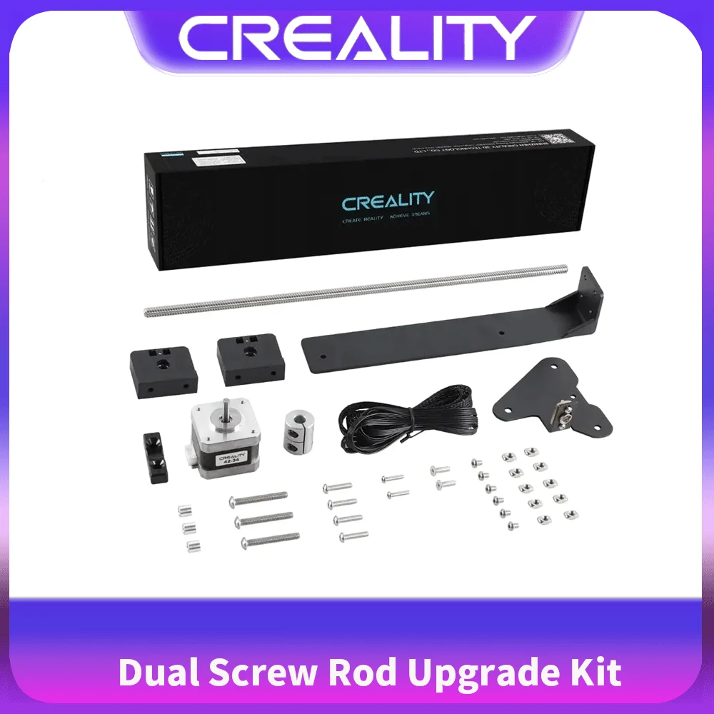 

Creality Ender-3 V2 Dual Z Axis Kit Lead Screw Dual Screw Rod with Stepper Motor for Ender 3 / Ender-3 Pro/Ender-3 V2 3D Printer