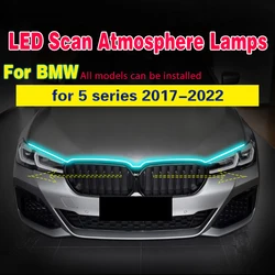 for BMW 5 series 2017-2022 M5 F90 DRL RGB multicolor LED F10 F11 F18 G30 G38 Scan Starting daytime running lights 12V LED 1pcs