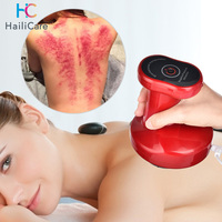 Body Scraping Massage Smart Electric Vacuum Cupping Heating Suction Cup Device Back Neck Arm Massger Anti-cellulite Fat Infrared