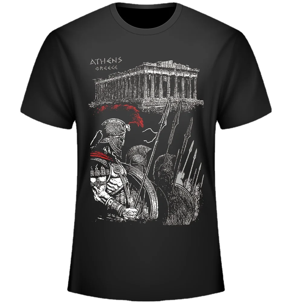 Fashion Design Ancient Greek Legion Men\'s T-Shirt. Summer Cotton Short Sleeve O-Neck Unisex T Shirt New S-3XL