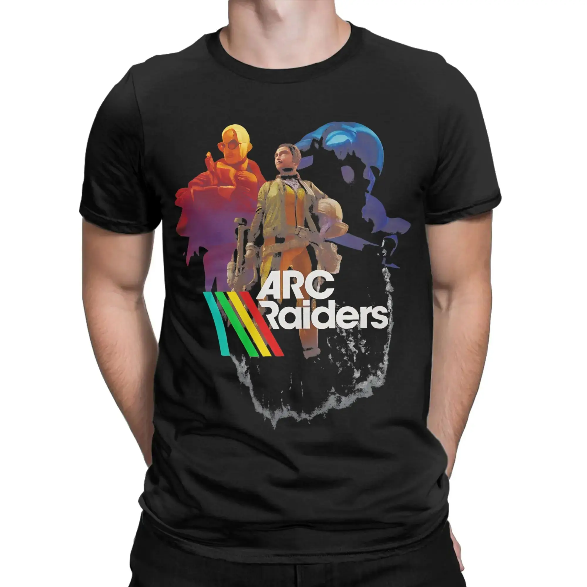 Shoot Game Arc Raiders T-Shirt Print Cotton T Shirt Man Casual Loose T-Shirt Men Women Clothing Y2k Hip Pop T Shirts Unisex