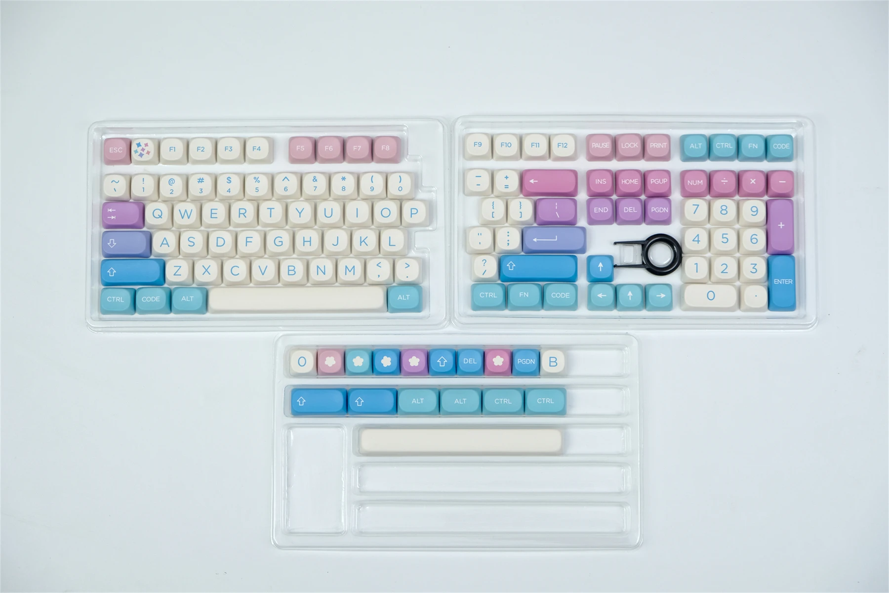 Jcm Moa Gmk Meer Types Pbt Keycaps Big Set 7u Spatiebalk Toets Caps Voor Mechanisch Toetsenbord Mx Switch 65 Layout Wooting Hi75 Gmk75
