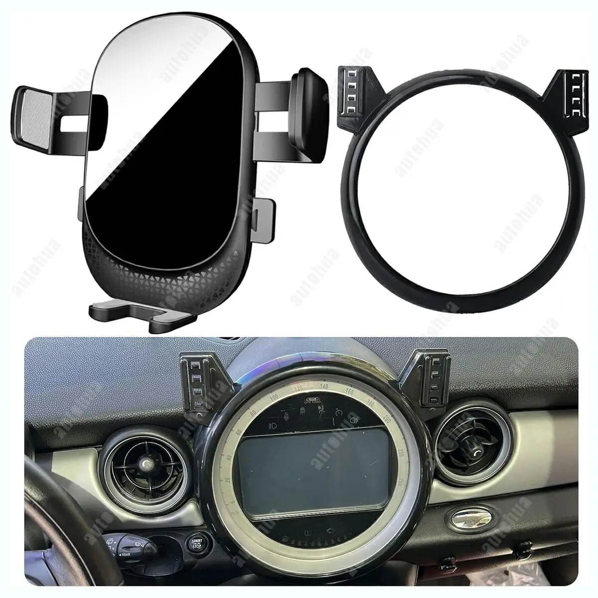 

Автомобильный держатель для телефона, подставка для BMW MINI Cooper 2007-2013, GPS-кронштейн, зажим для приборной панели, крепление для iPhone и всех мобильных телефонов, поддержка
