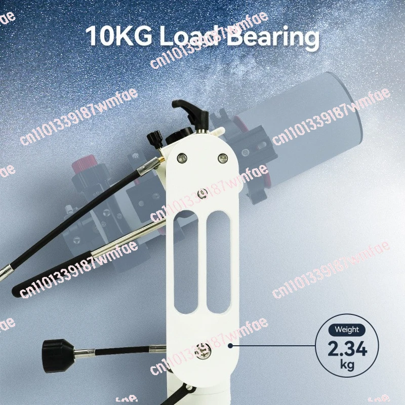 Astronomical Telescope Micro-motion Visual Warp and Latitude Platform Load-bearing 10kg 360-degree dial Biaxial worm gear