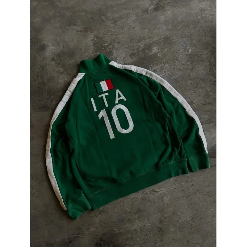 2025 Otoño/Invierno moda europea y americana calle principal con capucha sin capucha ropa de bola impresa Digital de moda