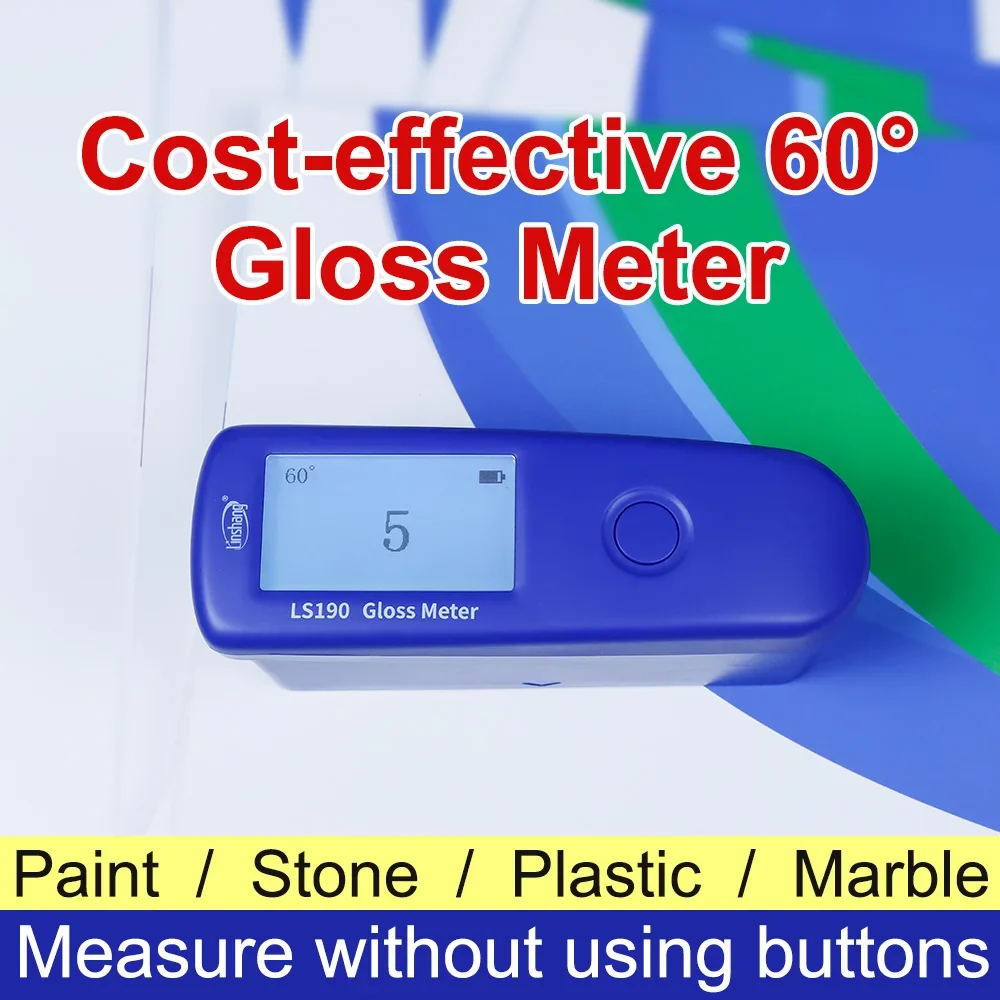 

Gloss Meter 60 Degree Glossmeter Single Angle Glossy Meters 200GU Marble Paint Surface Gloss Measurement Low Price LS190