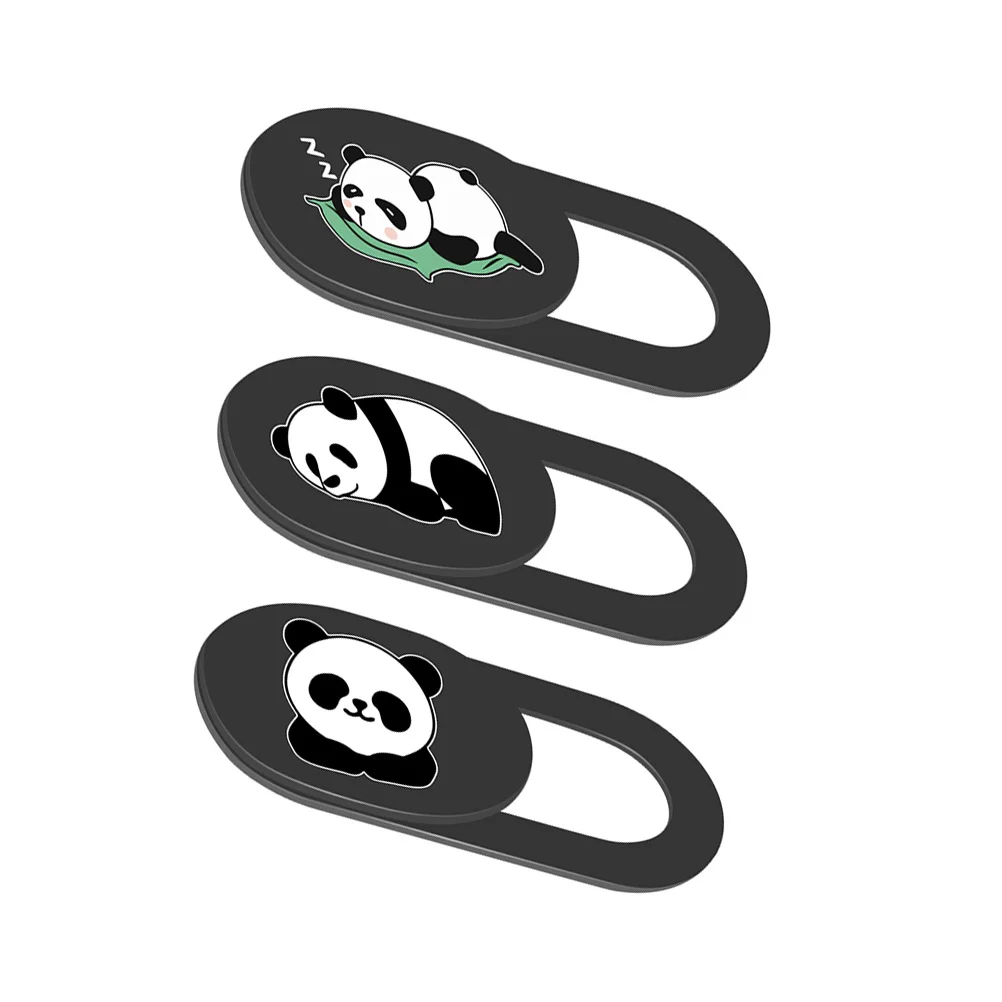 

3 Pcs Adhesive Protector for Phone Laptop Protection Cover Camera Camera Cover Protector Cartoon Design