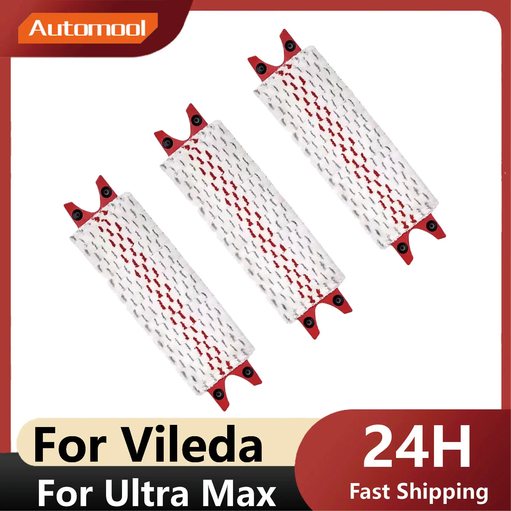 Tampons de vadrouille de sol en Microfibre pour Vileda Ultra Max, tissu de vadrouille plat de remplacement, séchage rapide, lavable en Machine, outils de nettoyage réutilisables