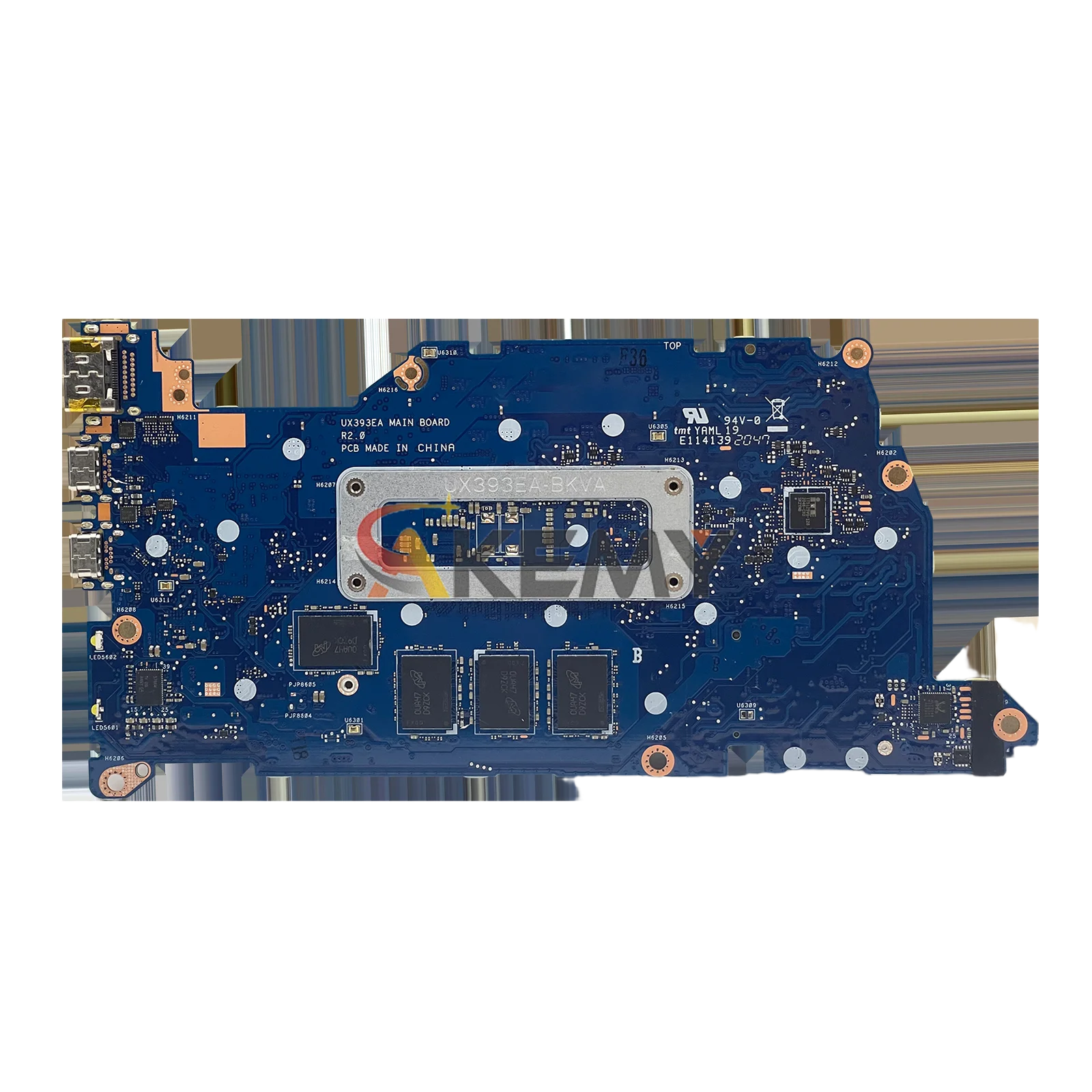 UX393EA اللوحة الأم للكمبيوتر المحمول ASUS ZenBook UX393E UX393EA UX3000E اللوحة الرئيسية للكمبيوتر المحمول مع الجيل 11th I3 i5 i7 100% اختبار موافق stk