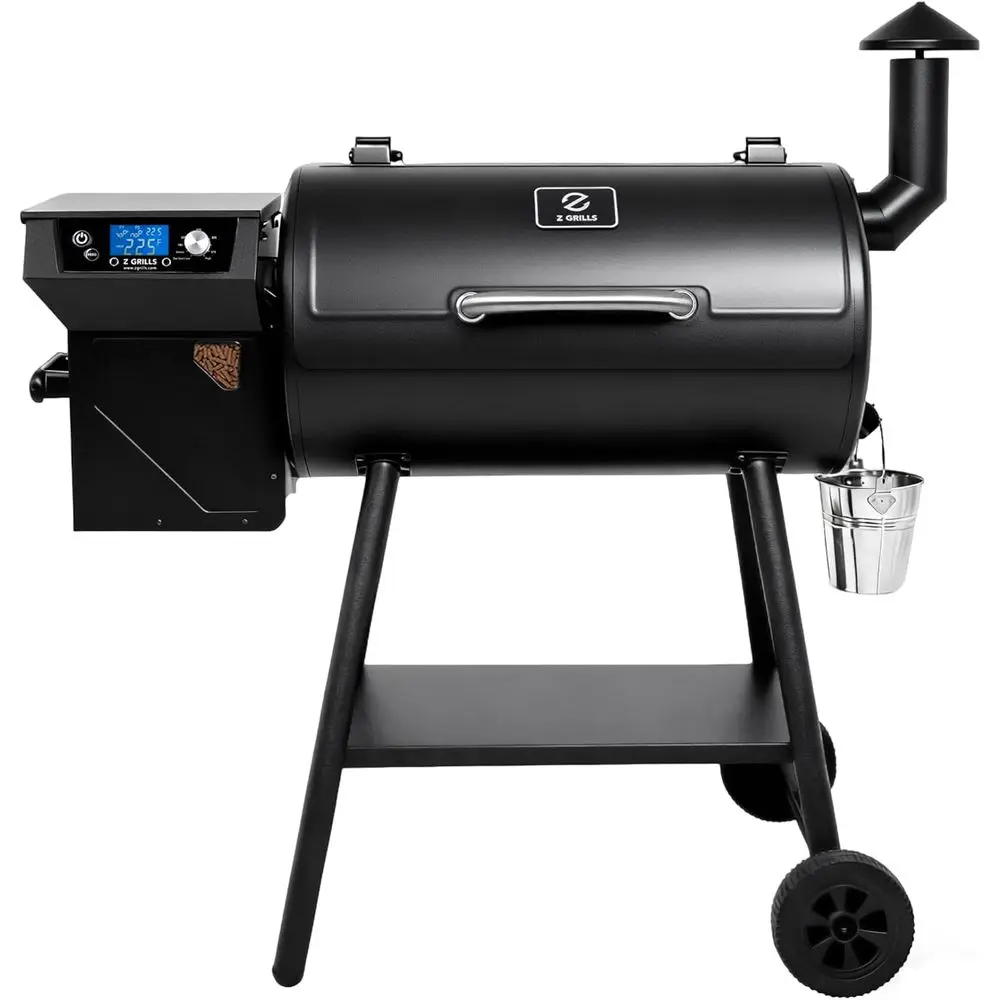 Wood Pellet Grill &…