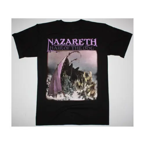 Vintage Nazareth Shirt Short Sleeve Black Unisex S-5XL T SHirt CG208