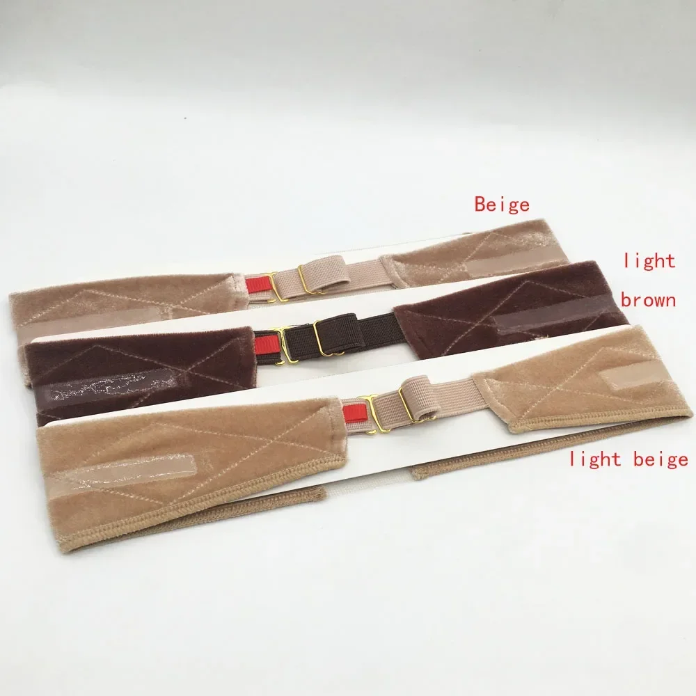 Elastisches Spitzenband für Perücken mit Silikonstreifen, Spitzen-Perückengriffband, Samt-Griffband für Perücken, Perückenzubehör – Detail 1