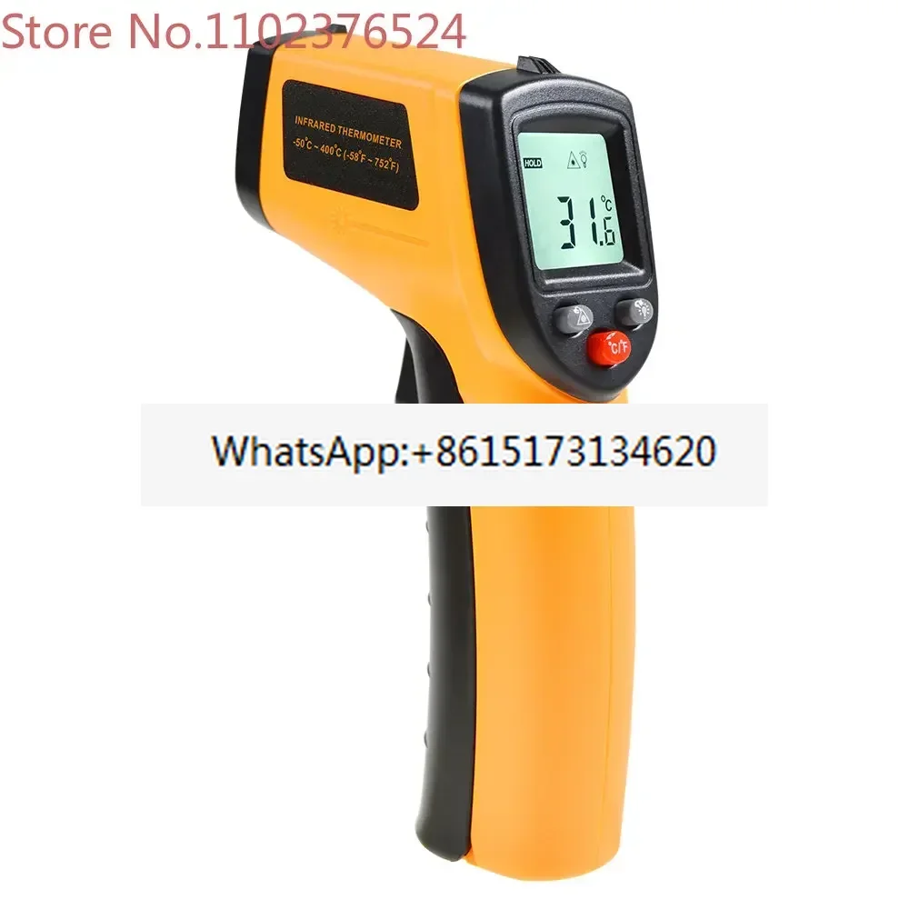 Инфракрасный термометр GM320, ручной высокоточный термометр, промышленный термометр, кухонный пистолет для воды/масла Инфракрасный термометр GM320, ручной высокоточный термометр, промышленный термометр, кухонный пистолет для воды/масла