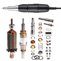 Strong Micromotor Spindle Motor Carbon Brush Chuck For Strong 210 102 105 35K 45K Nail Drill Handpiece Accessory full set