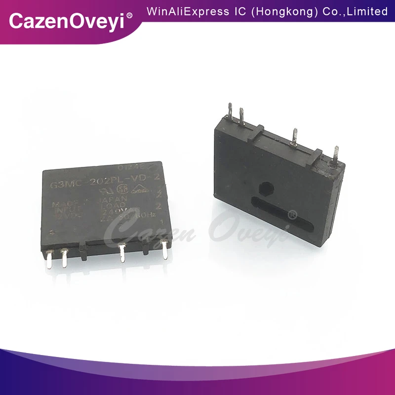 1piece G3MC-202PL-VD-2 12VDC 2A 4 feet solid state relay