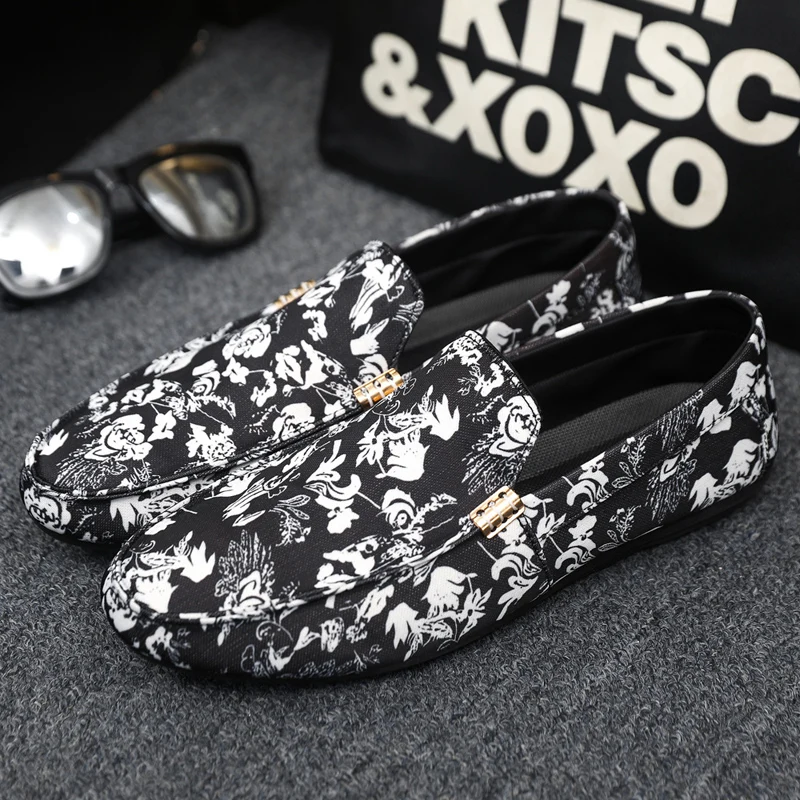 

YRZL Slip on Loafers Men 2025 Big Size Casual Shoes Anti Slip Driving Walking Shoes Lightweight Breathable Mens Comfort Shoes