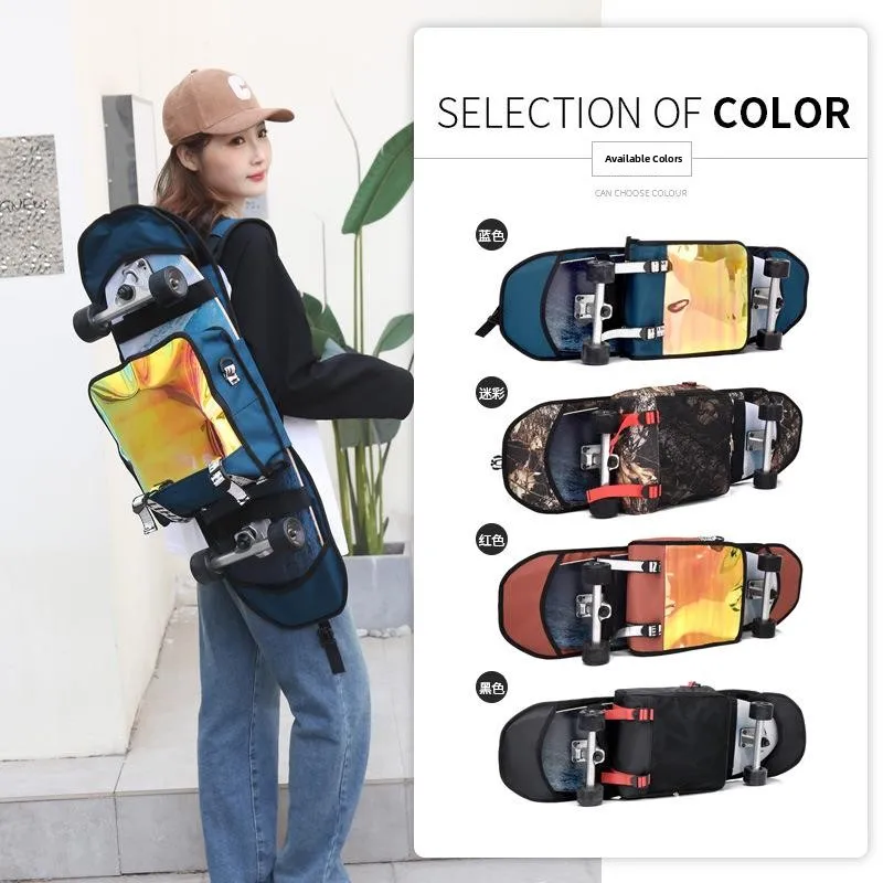 durable-skateboard-backpack-double-shoulder-land-surfboard-fishboard-warping-board-bag-waterproof-surfing-equipment-bag