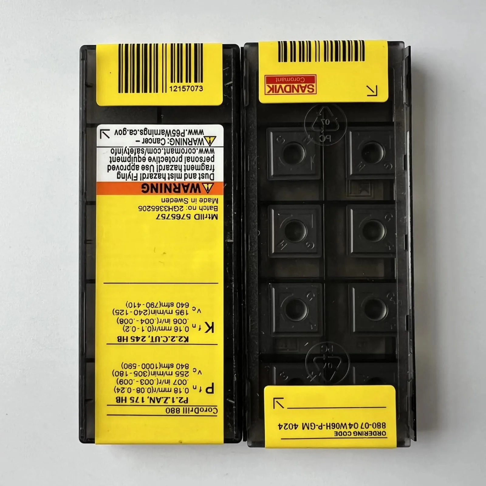 

880-0704W06H-P-GM 4024/Лезвие для инструмента CARBIDE с ЧПУ, 10 шт.