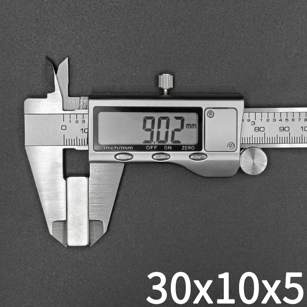 2/5/10/20/50 Stuks 30x10x5 mm Vierkante Neodymium Magneet N35 Blokken Super Krachtige Sterke Permanente Magnetische imanes 30mm x 10mm x 5mm