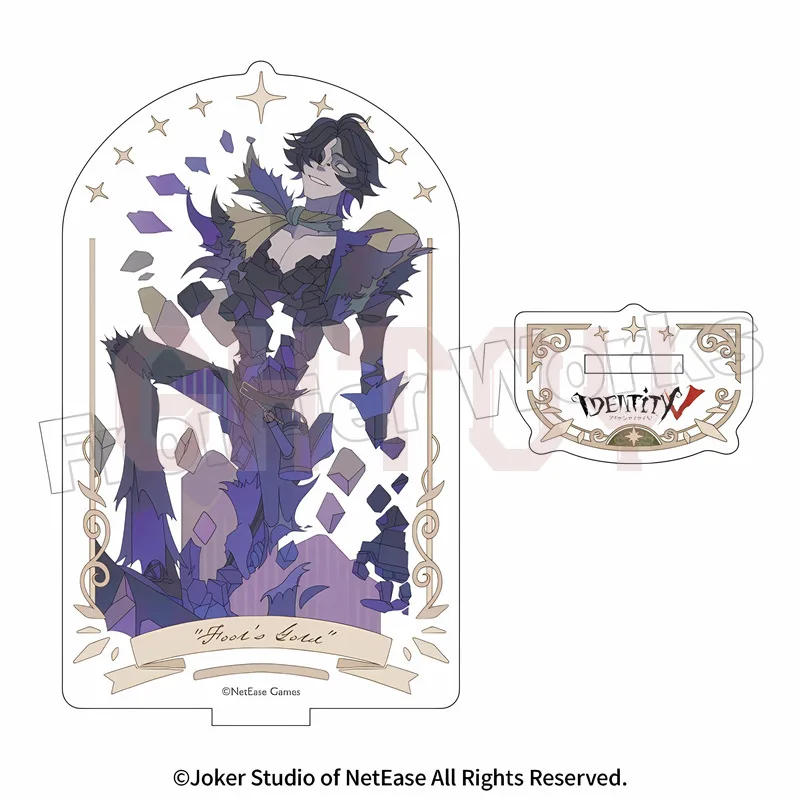 

Identity V Acrylic Stand Art Collection Fool's Gold Stand Model Anime Peripherals Ornaments Collections Birthday Gifts for Boys