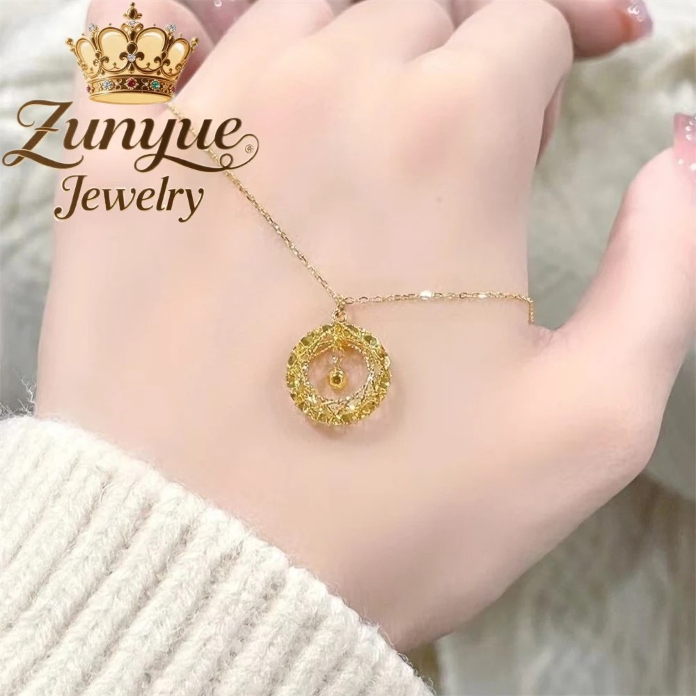 

Sand Gold Jewelry Mobius Square Bracelet Exudes A Light Luxury And High - End Pendant Charm Fashion Fine Jewelry Exquisite Charm