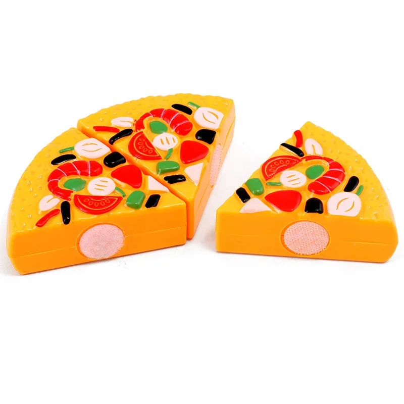 Kinderspielzeug Familiensimulation Obst und Gemüse können Pizza geschnitten werden Kindergarten geschnittenes Obstspielzeug Kirschspielzeug
