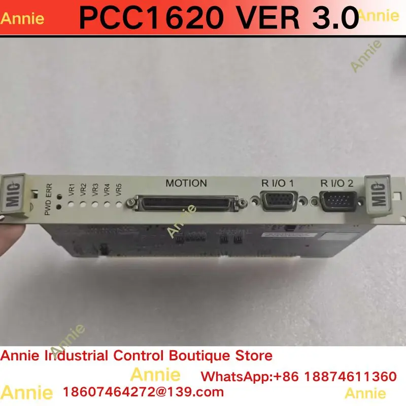 Second-hand test OK , MIC-2000 axis card, PCC1620 VER 3.0