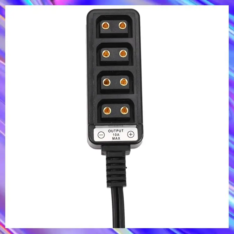 

M09K 10X штекер D-Tap B Тип Power Dtap Tap к 4-мама P-Tap Ptap Hub Адаптер Электрический разветвитель