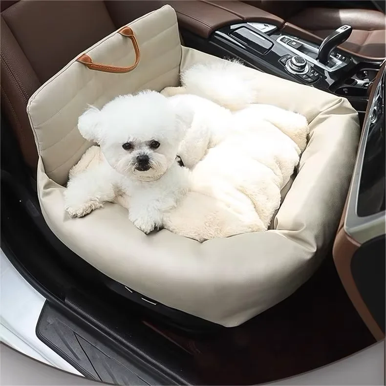 

High Quality Anti-collision Portable Travel Dogs Car Seat Cover Car Pet Beds Back Booster