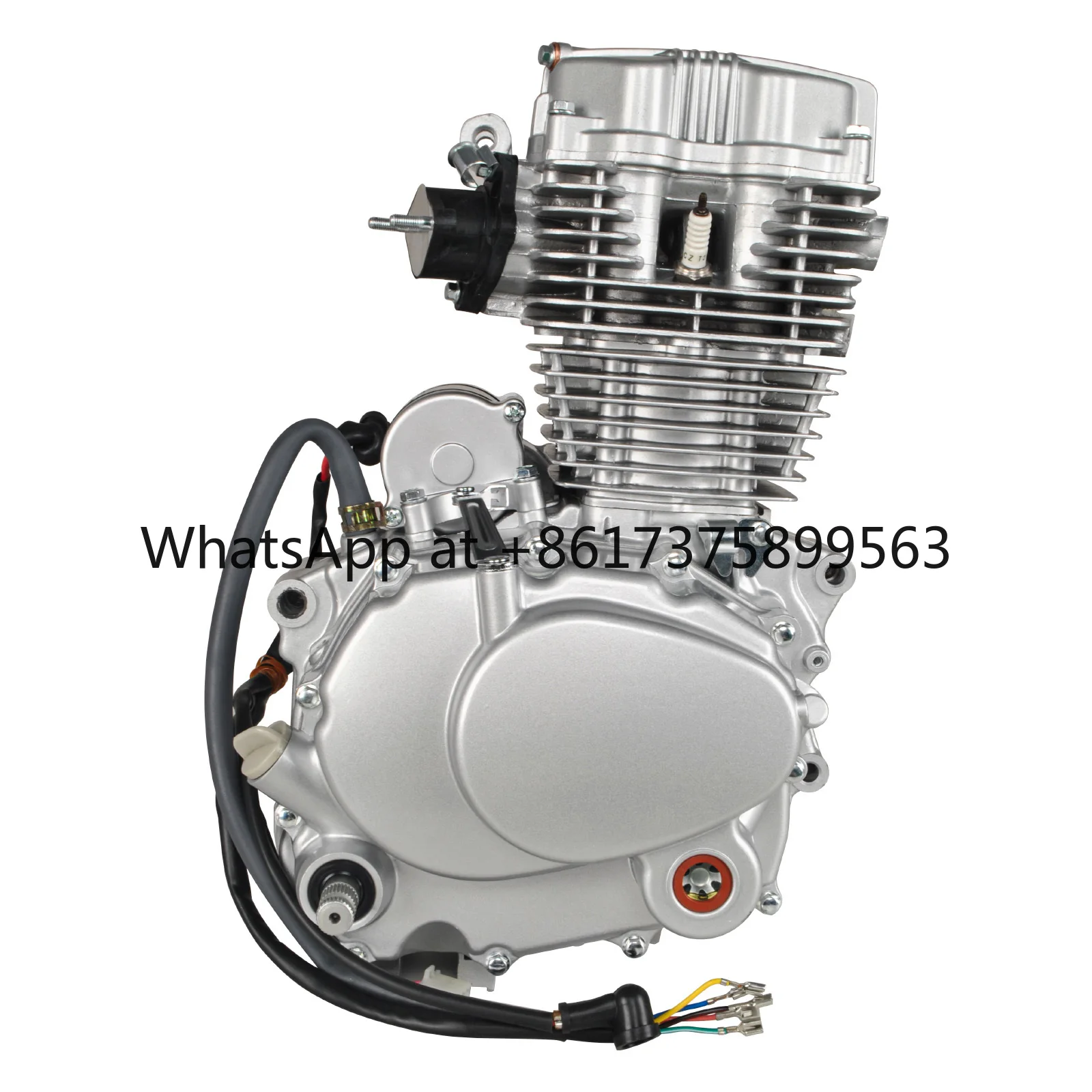 Mesin250 Mesin Vertikal Motor Silinder Tunggal 250cc Mesin 4-Tak, Untuk ATV Sepeda Motor Trail